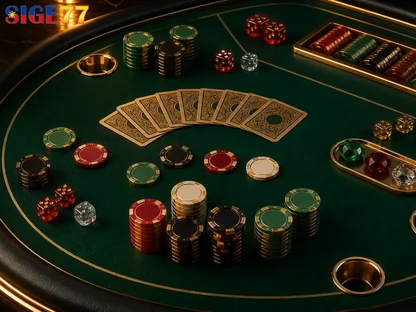 Visual reminding players about the 21+ age requirement